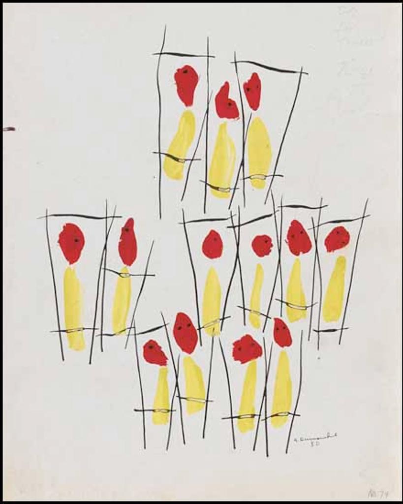 Albert Dumouchel (1916-1971) - Sans titre (Nid IV)