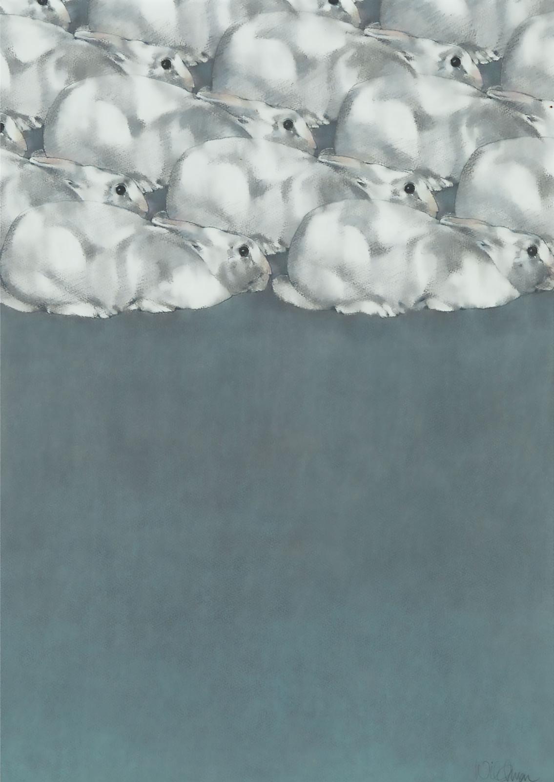 Sally Wildman (1939) - Rabbit Power, C.1986