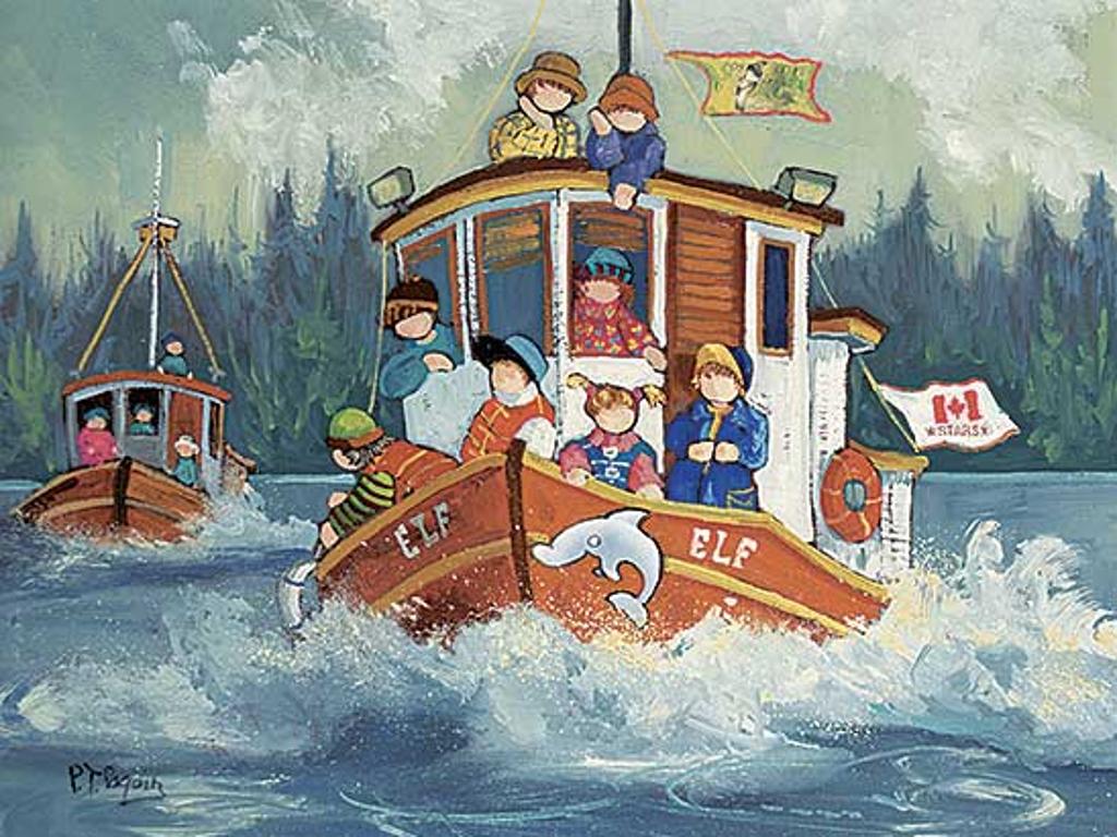 Pauline Thiboudeau Paquin (1952) - Phoebe's Tugboat - Le Petit Remorqueur