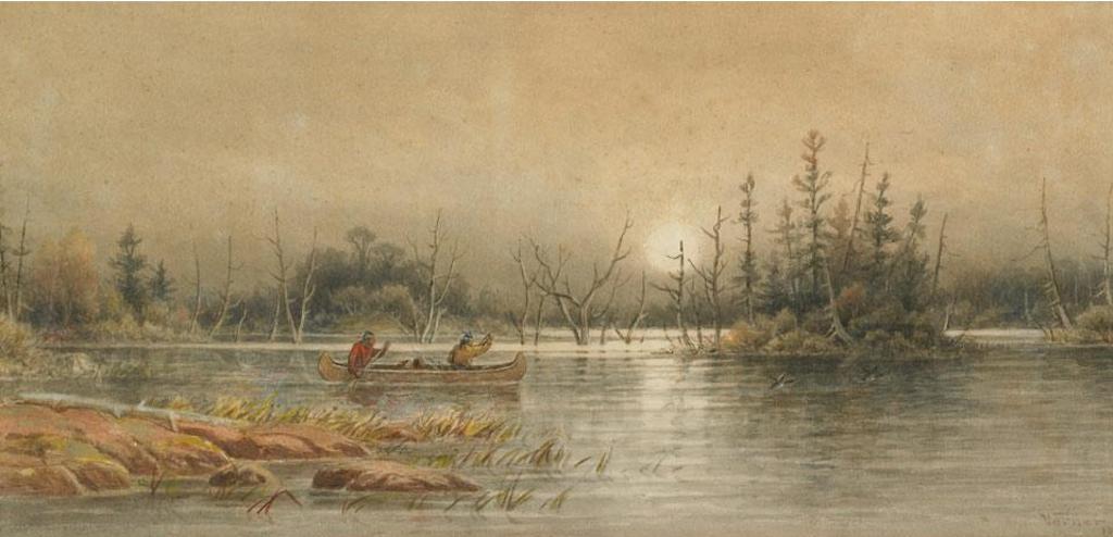 Frederick Arthur Verner (1836-1928) - Ojibwa Indians On The Kawarthas