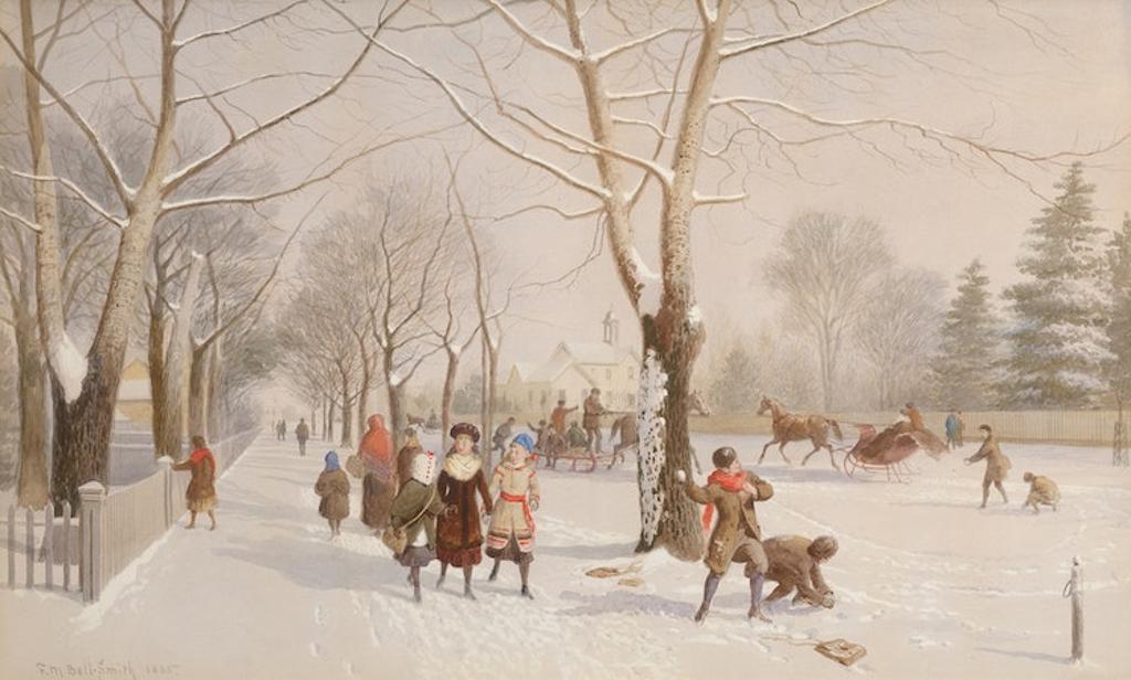 Frederic Martlett Bell-Smith (1846-1923) - School’s Out, 1885