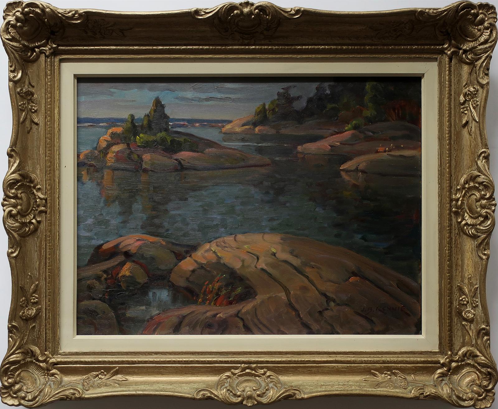 John Barrie Rennie (1895-1965) - Entrance To Wanee Bay