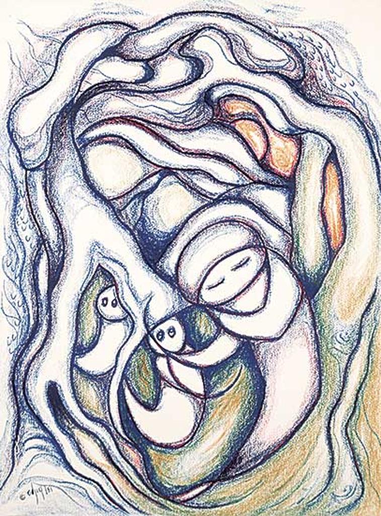 Daphne Odjig (1919-2016) - The Living Forest