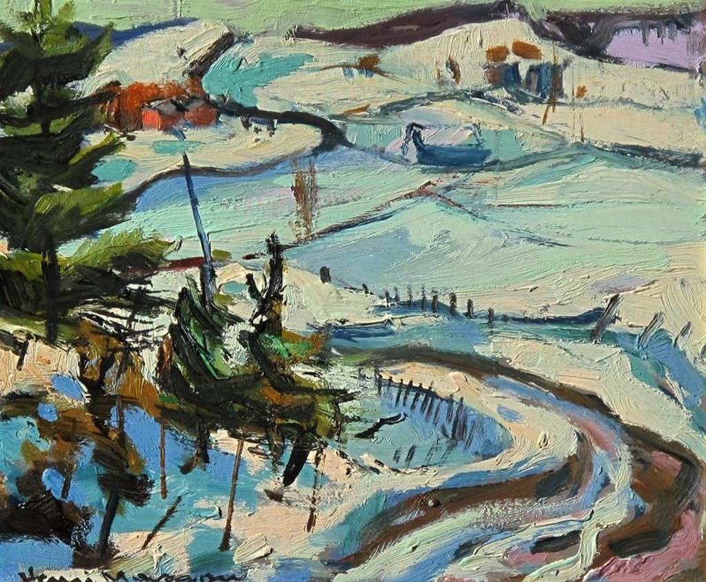 Henri Leopold Masson (1907-1996) - Road To Mayo, Que