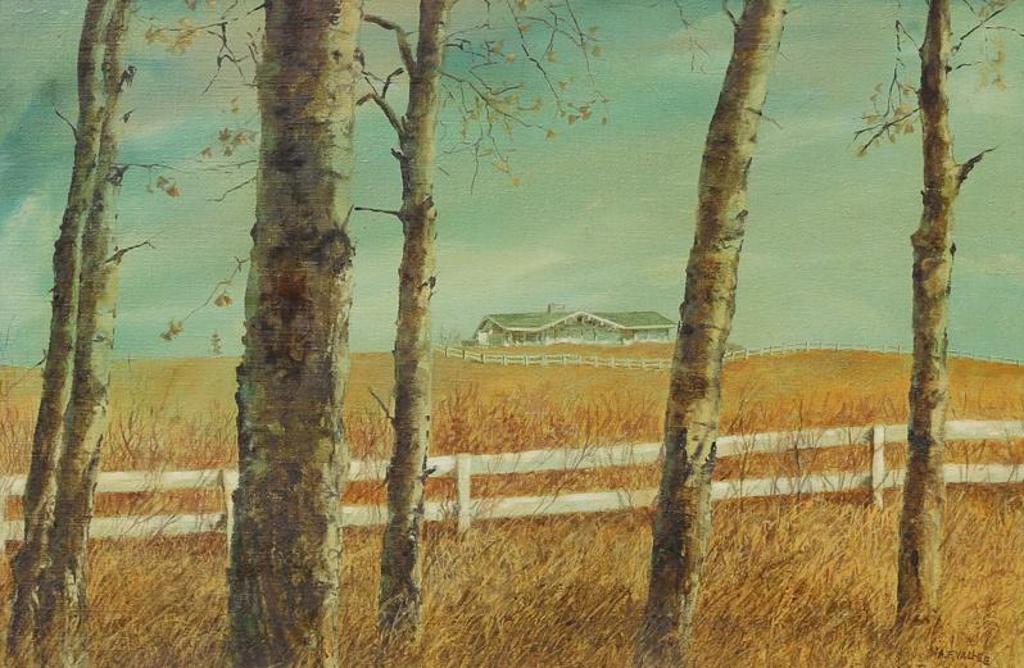 Armand Frederick Vallee (1921-2009) - South From El Rancho House; 1973