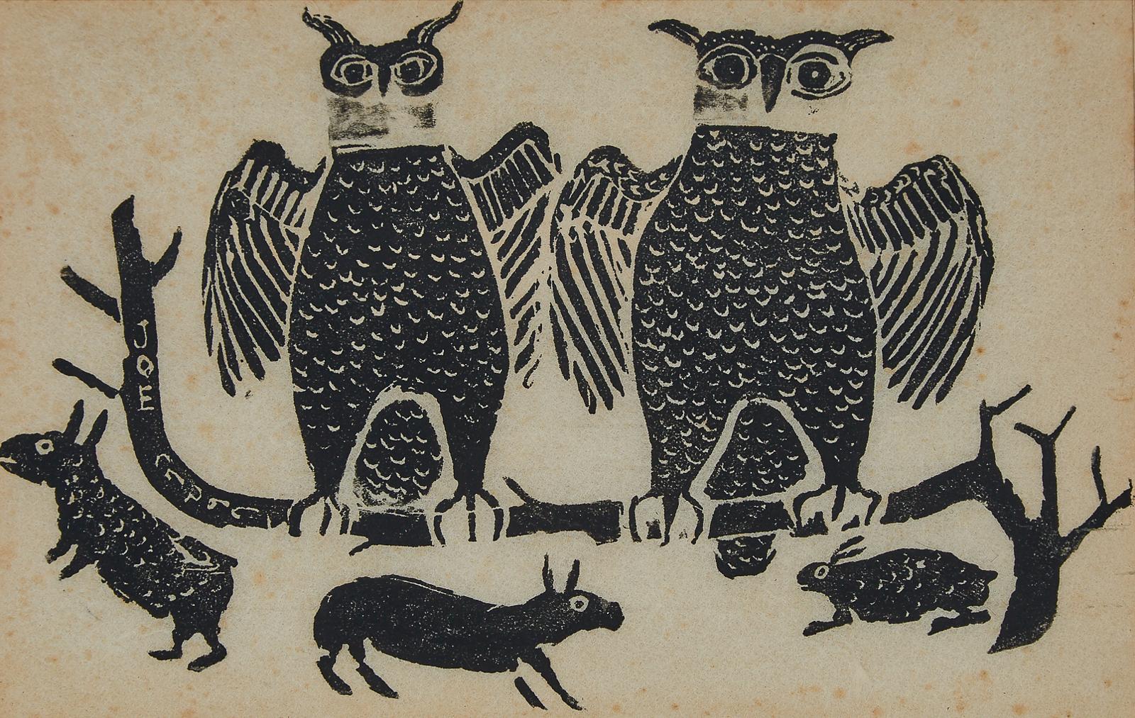 Joe Talirunili (1893-1976) - Two Works, Untitled