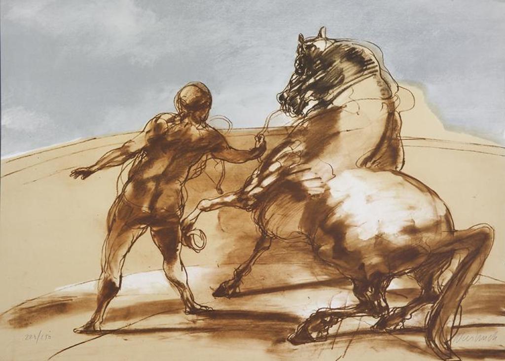 Claude Weisbuch (1927-2014) - Untitled - Circus Trainer