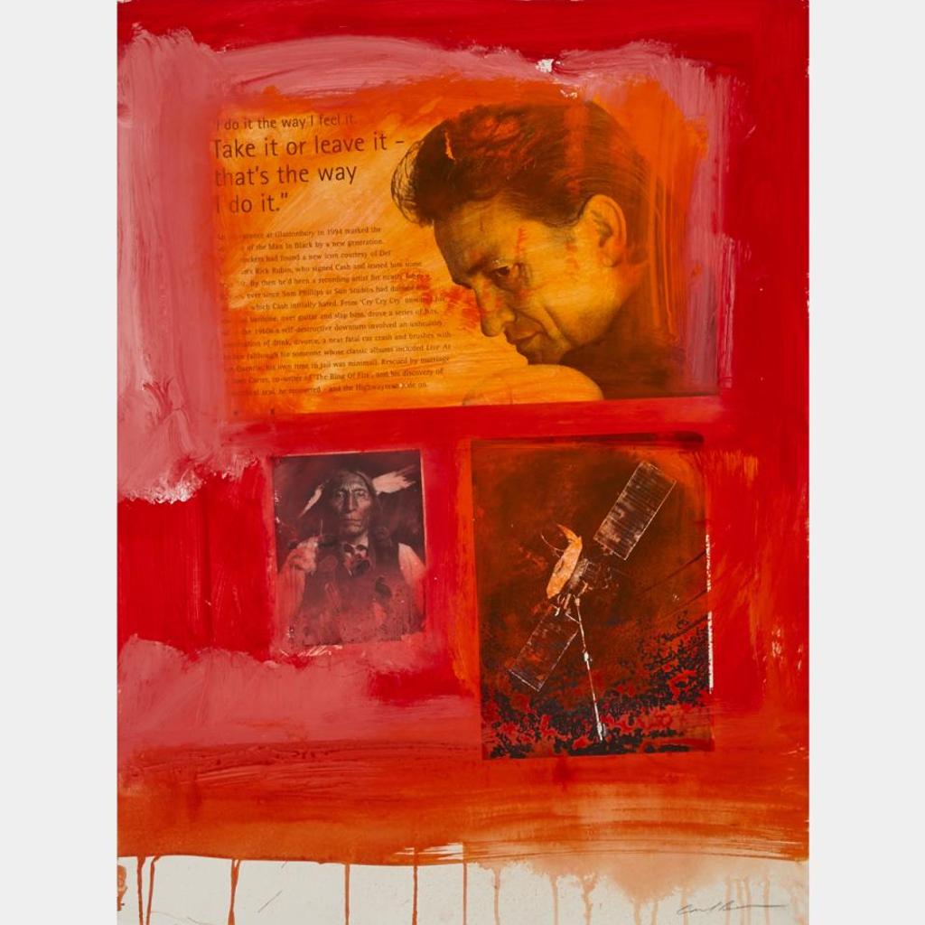 Carl Beam (1943-2005) - Take It Or Leave It