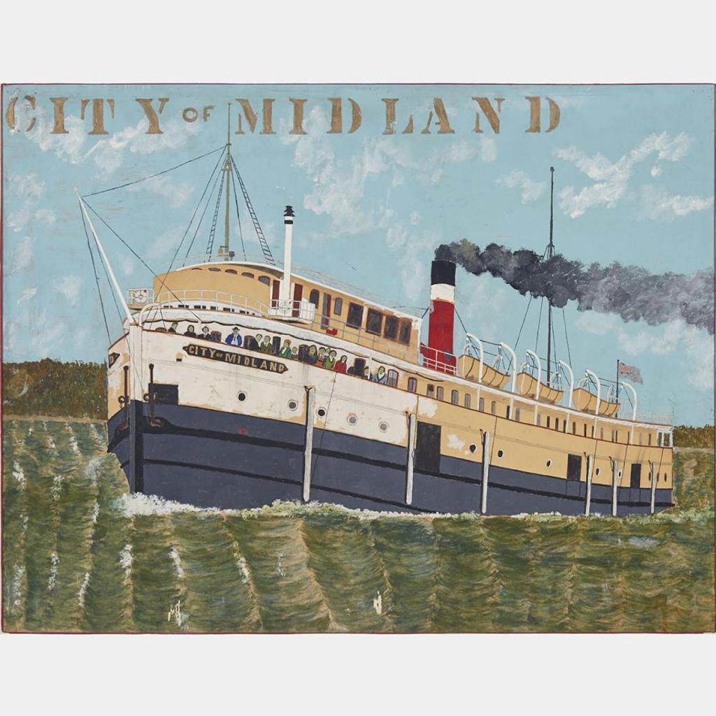 Angus Trudeau (1908-1984) - The City Of Midland, 1975