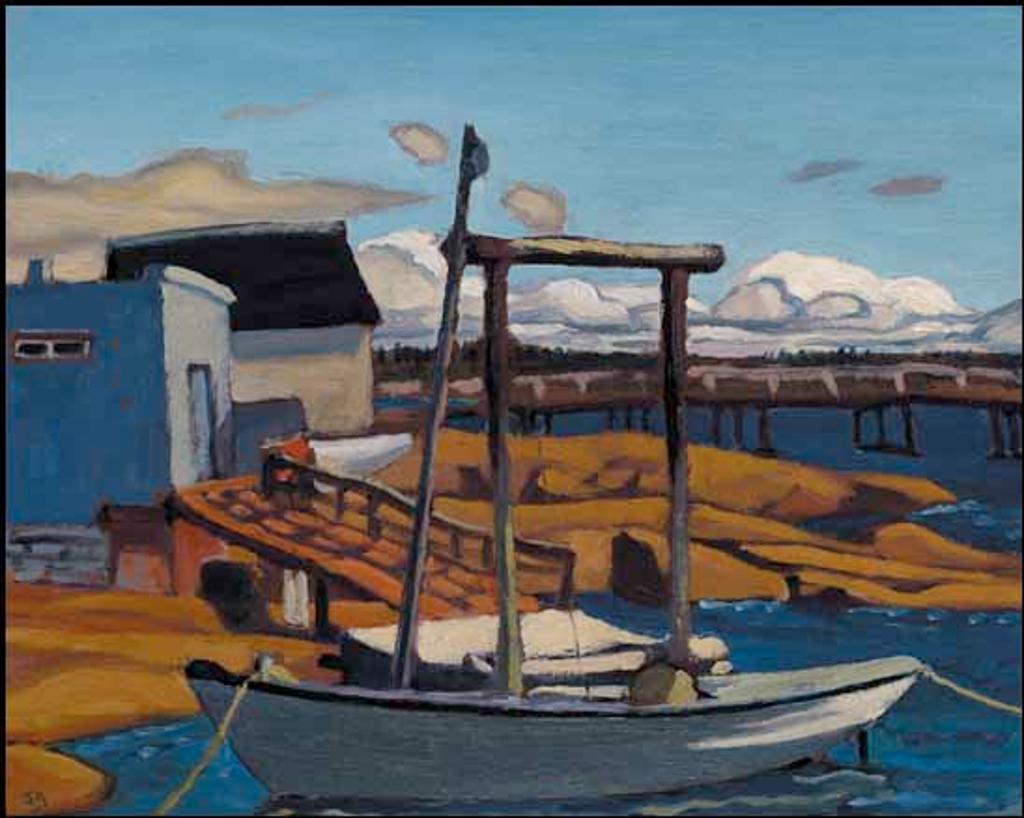 Edwin Headley Holgate (1892-1977) - Labrador - Landing Stage
