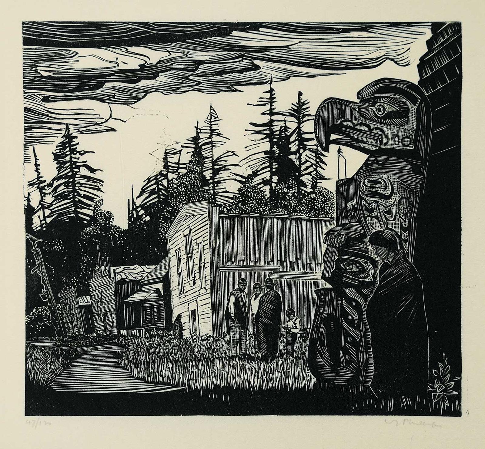 Walter Joseph (W.J.) Phillips (1884-1963) - Community Houses, Mamalilicoola #47/120