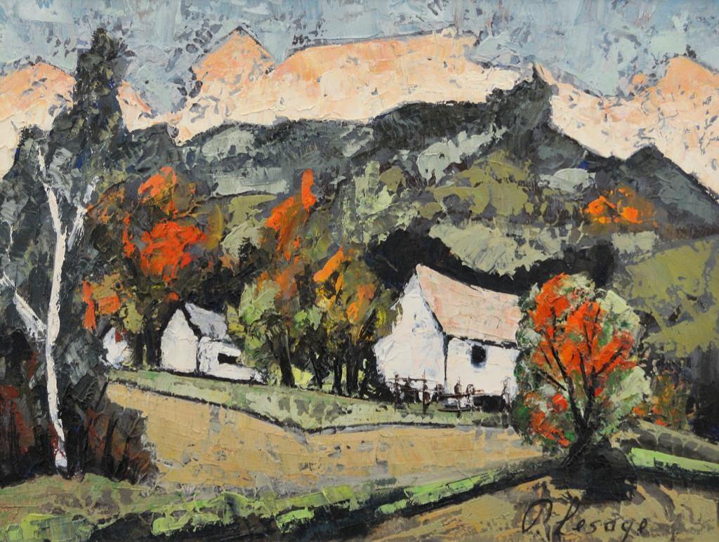 Pierre Lesage (1933) - White House Under the Trees