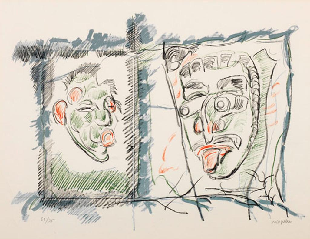 Jean-Paul Riopelle (1923-2002) - Masques