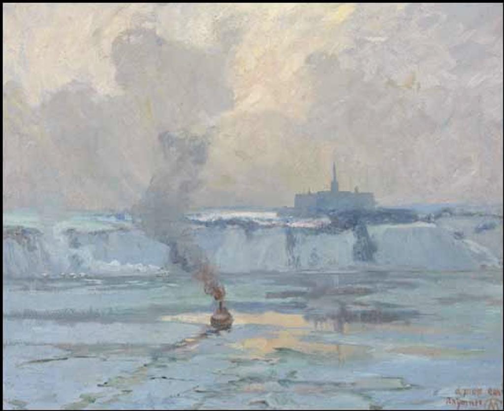 Maurice Galbraith Cullen (1866-1934) - Lévis from Quebec