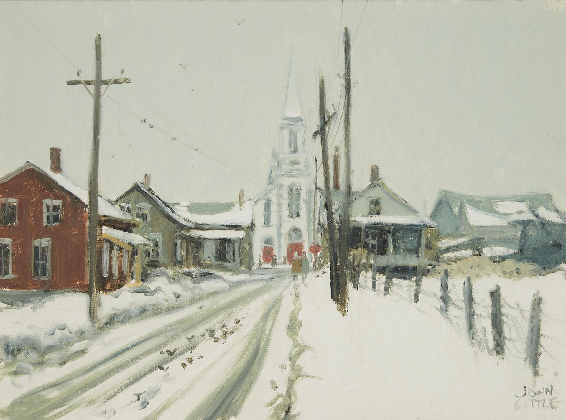John Geoffrey Caruthers Little (1928-2024) - Sacré Coeur De Marie, Québec, 1970