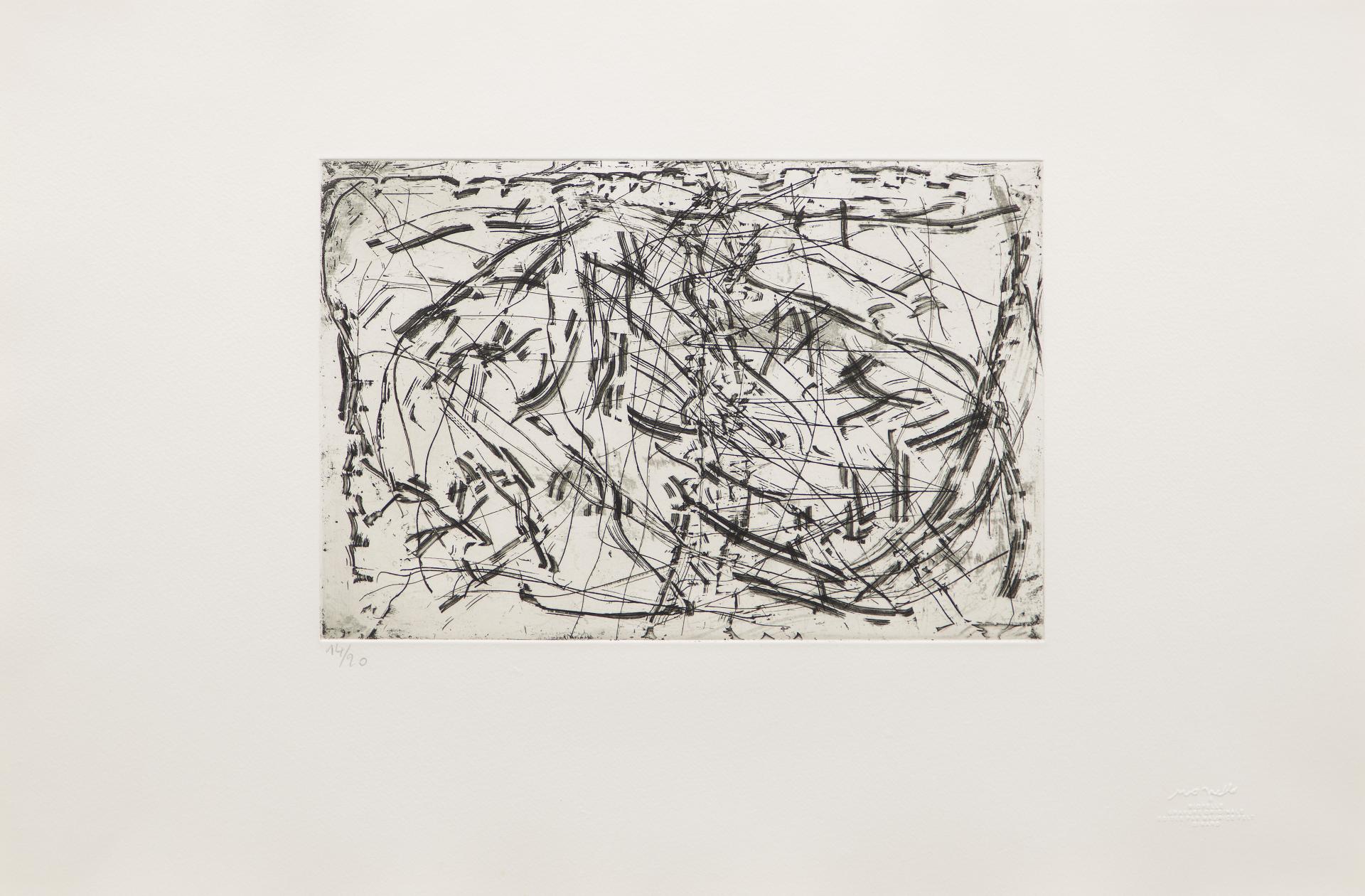 Jean-Paul Riopelle (1923-2002) - Larmes à petits flots nº 3, 1985-2001