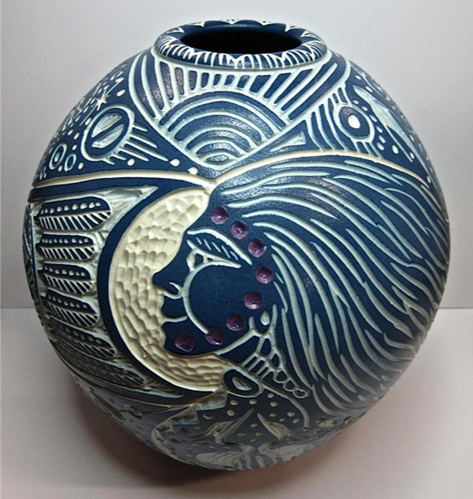 Steven T. Smith (1948) - Talking Earth (Birth - Moon, Heron, Turtle, Woodland Flower)
