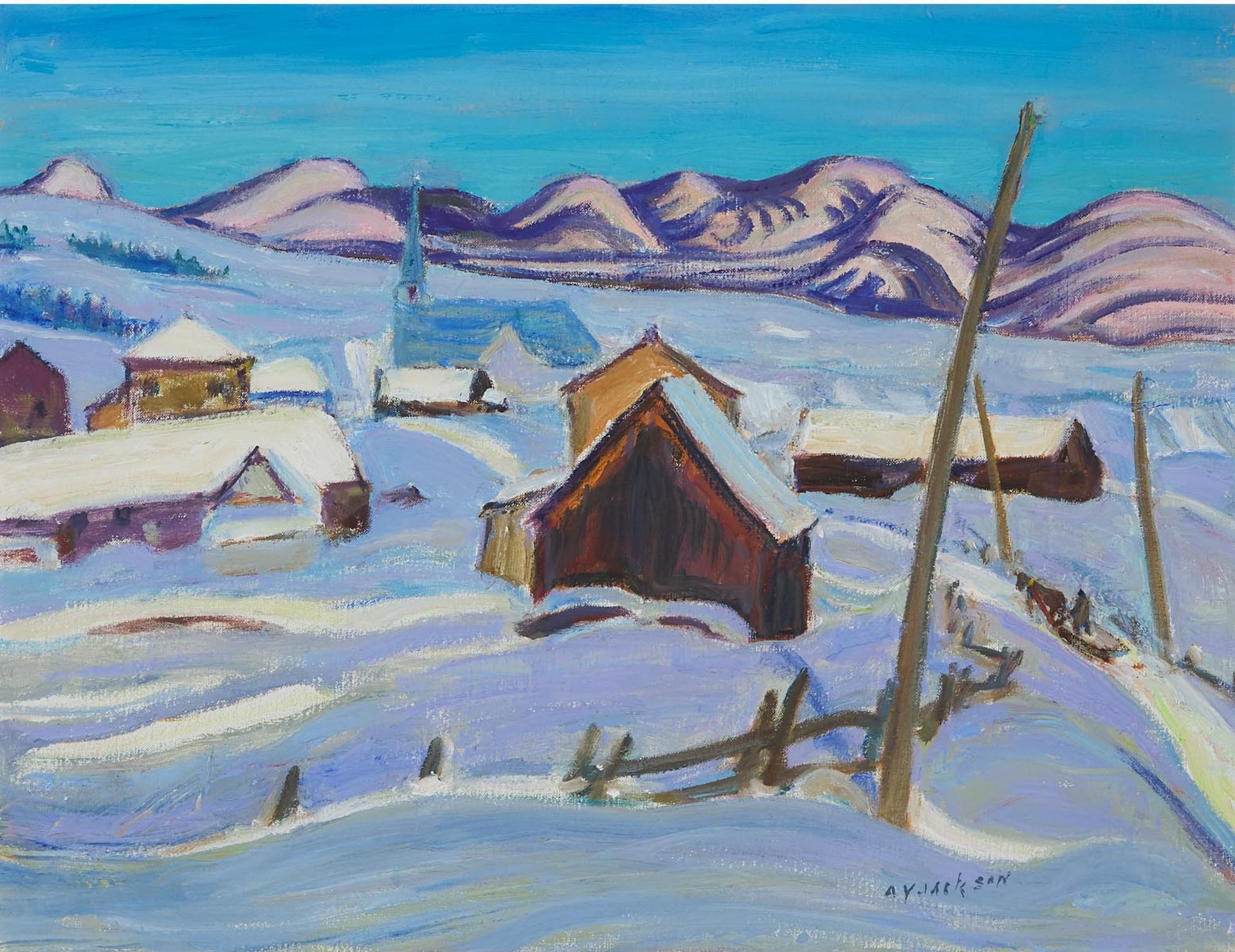 Alexander Young (A. Y.) Jackson (1882-1974) - St. Urbain, Quebec