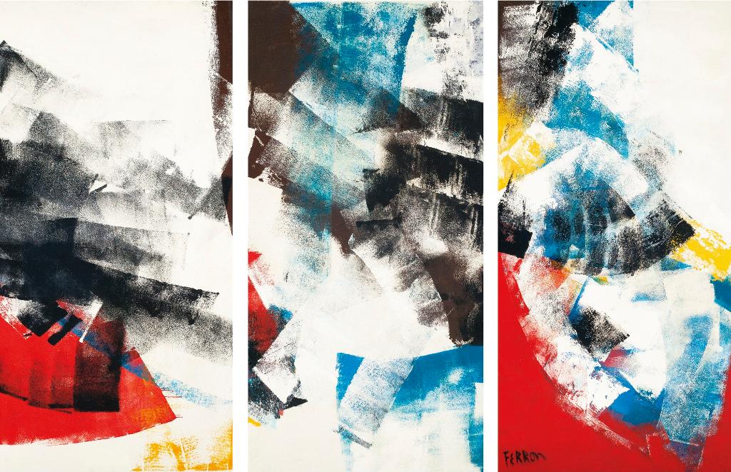 Marcelle Ferron (1924-2001) - Untitled (Triptych)