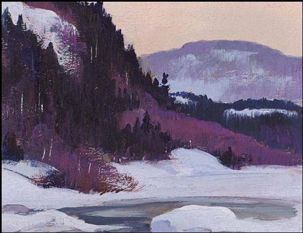 Robert Wakeham Pilot (1898-1967) - Spring Thaw, Laurentians