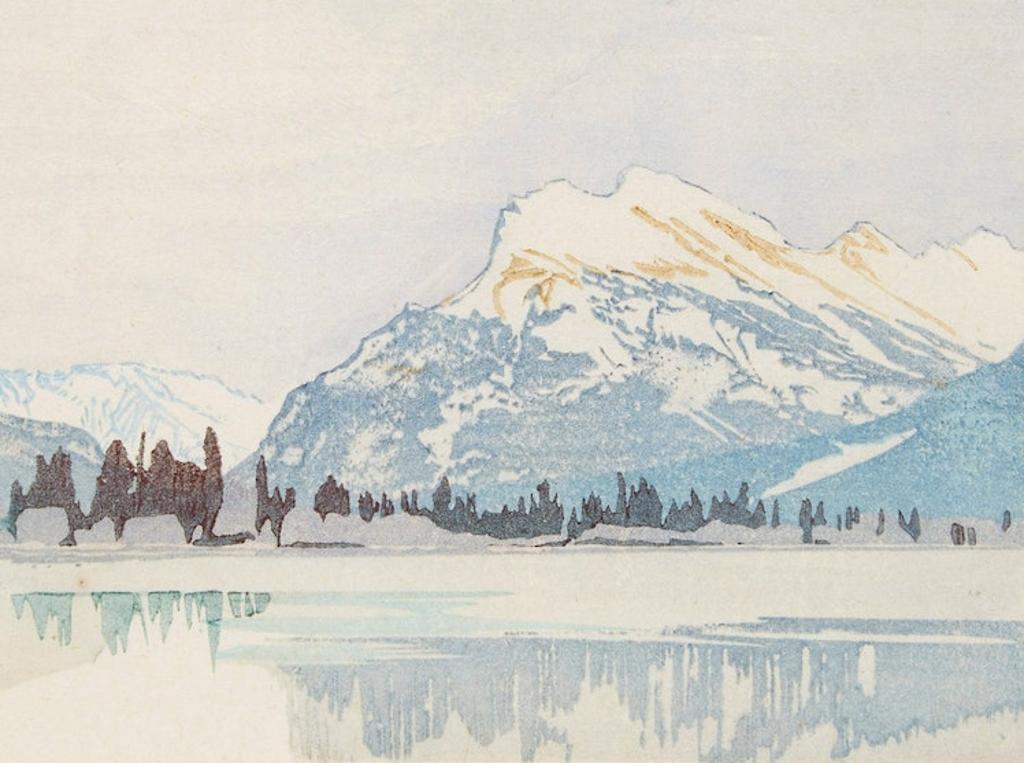 Walter Joseph (W.J.) Phillips (1884-1963) - Rundle, Winter