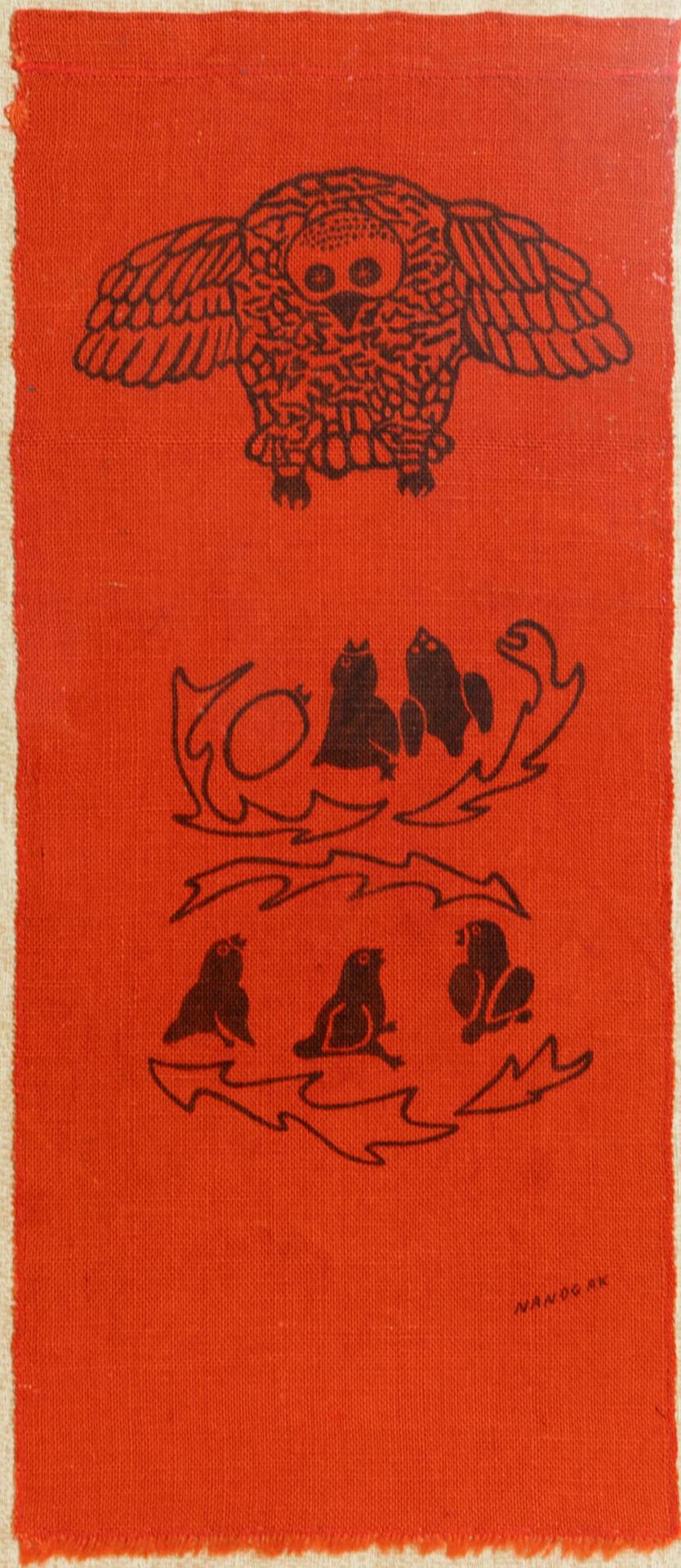 Agnes Nanogak (1925-2001) - Untitled - Owls