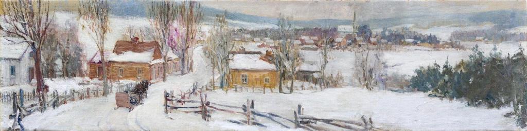 Frederick William Hutchison (1871-1953) - Going To Mass