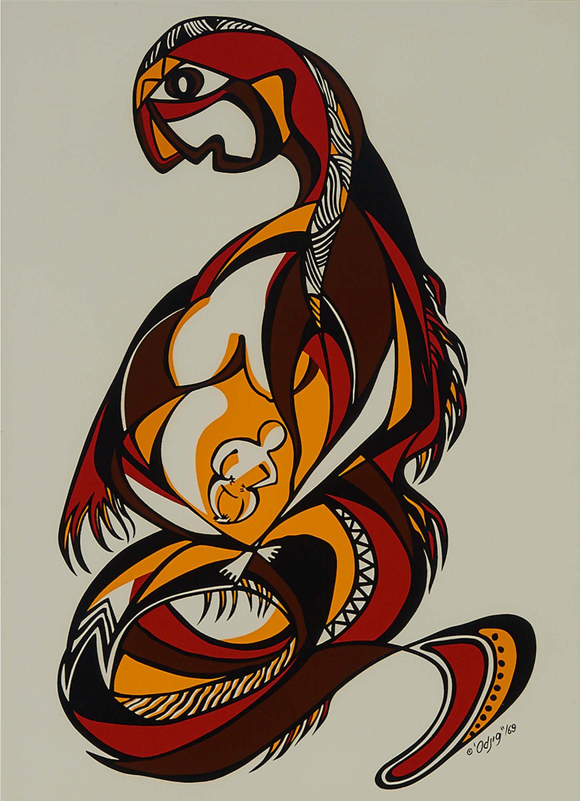 Daphne Odjig (1919-2016) - Earth Mother
