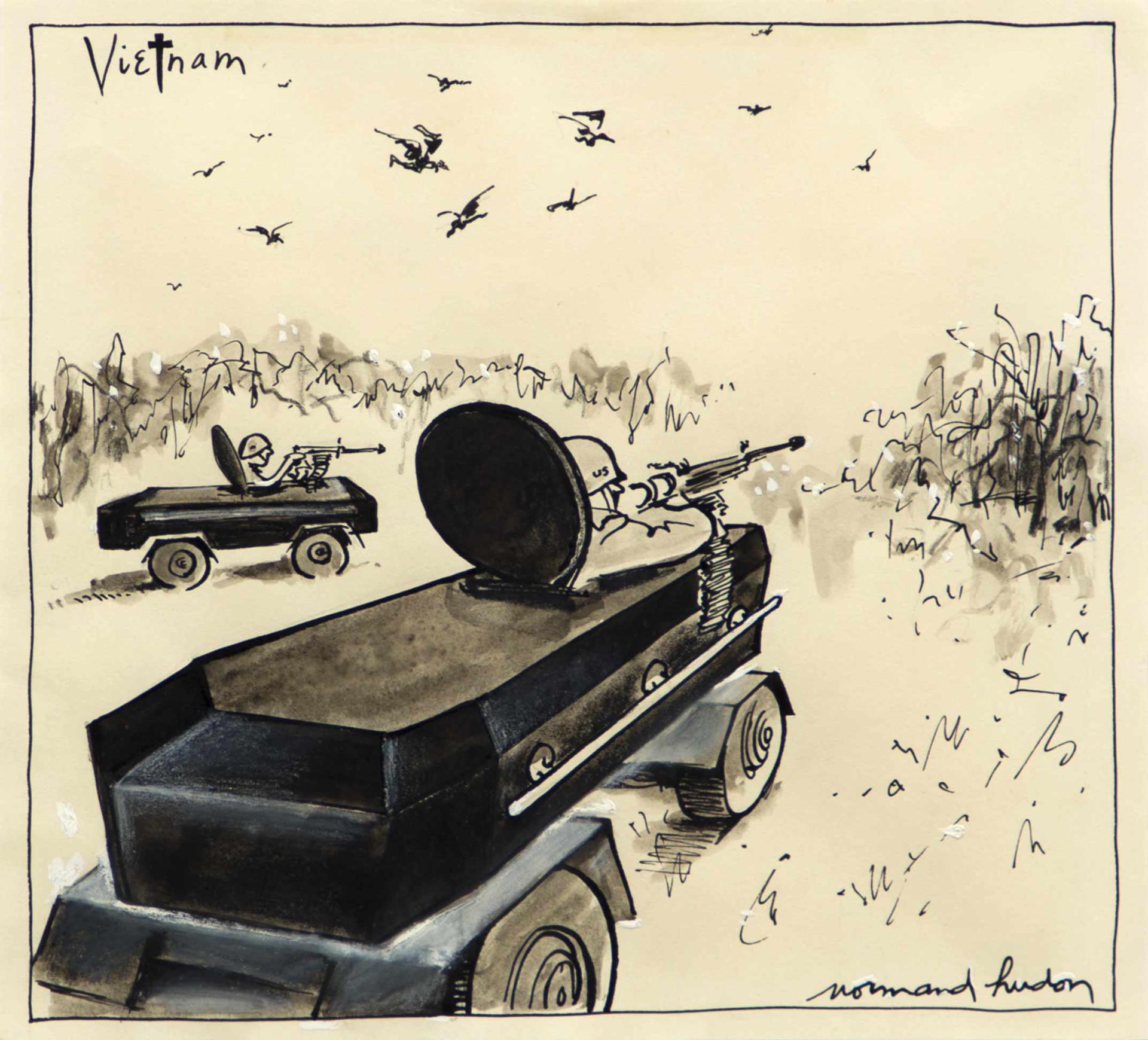 Normand Hudon (1929-1997) - Vietnam, n.d.