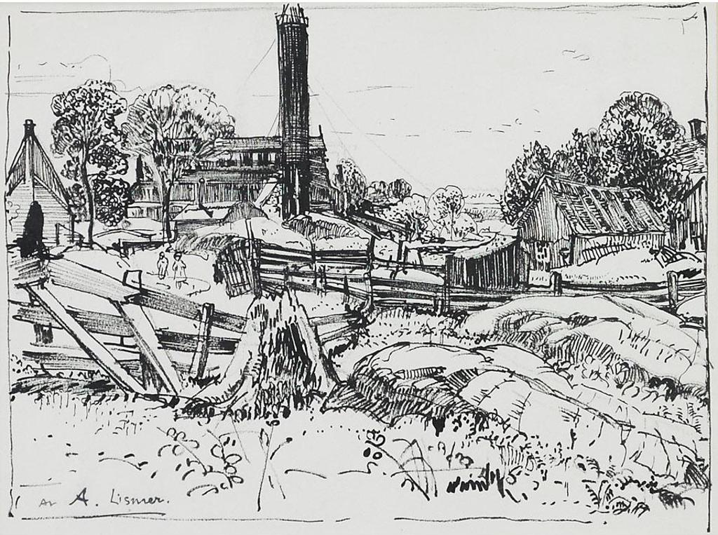 Arthur Lismer (1885-1969) - Quebec Village, Circa 1926