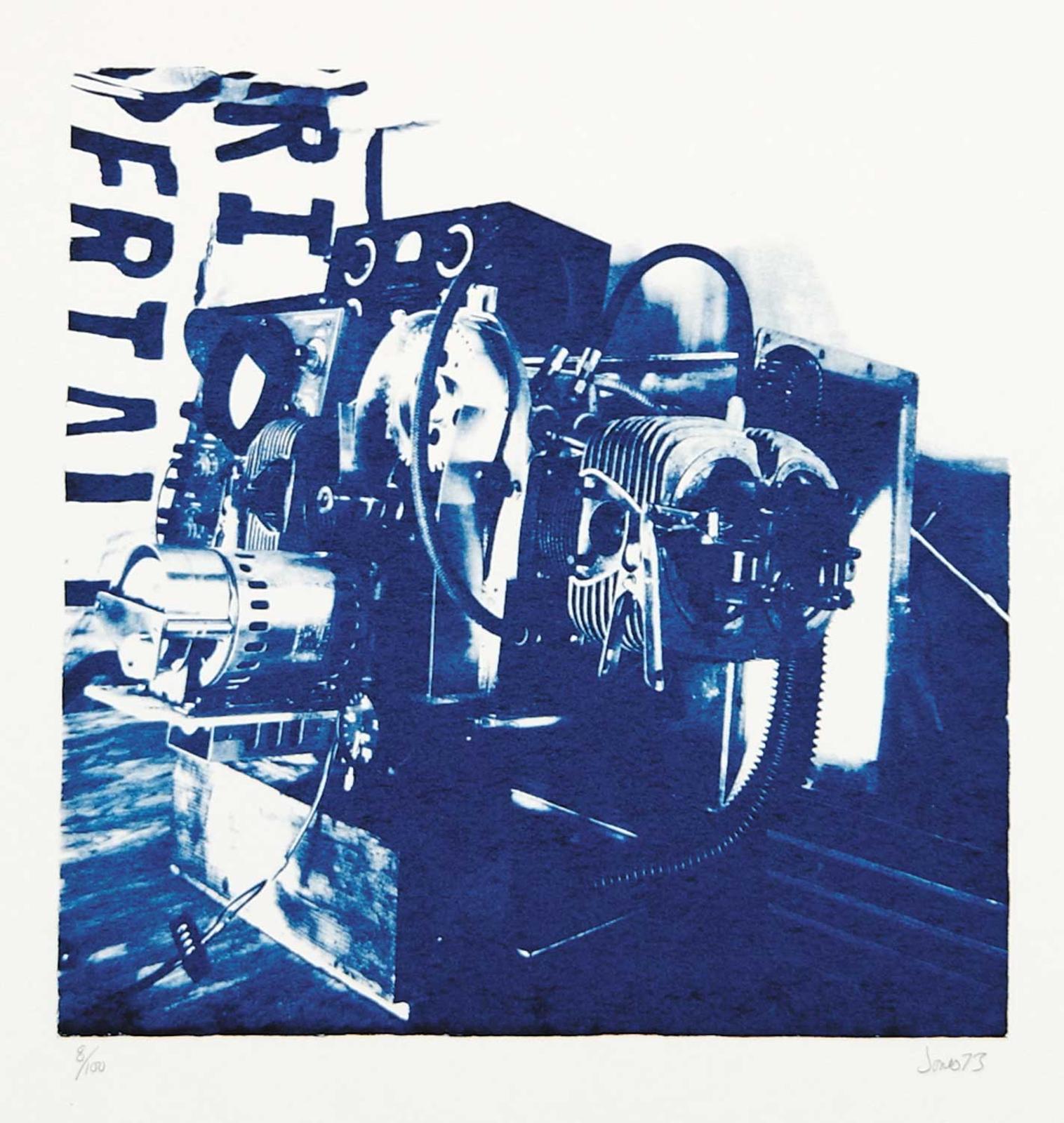 Jim Jones - Untitled - Blue Motor #7/100