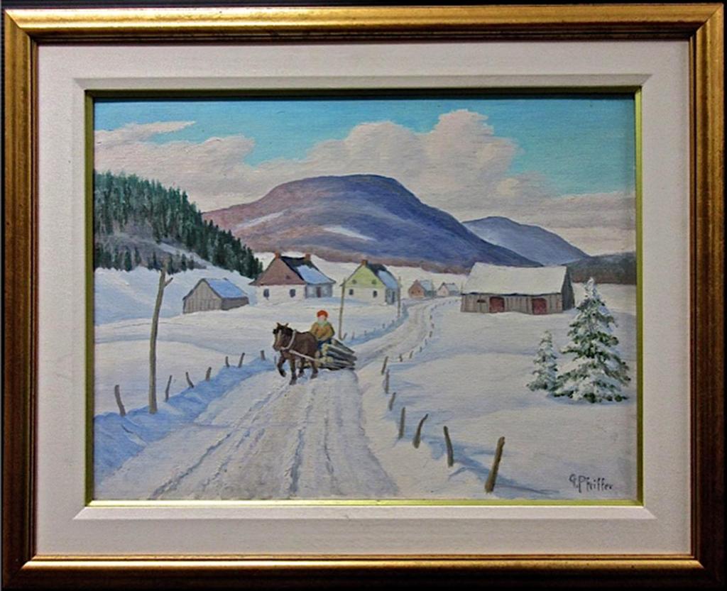 Gordon Edward Pfeiffer (1899-1983) - March Day, Near St. Simeon