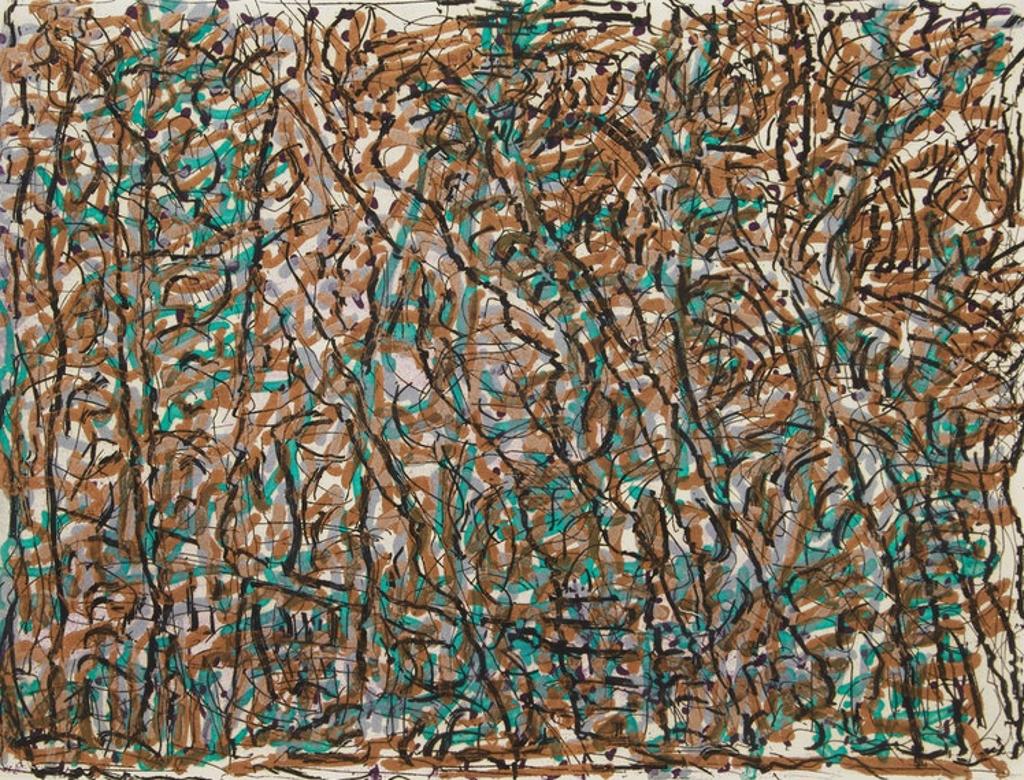 Jean-Paul Riopelle (1923-2002) - Anticosti no. 2 (1985)