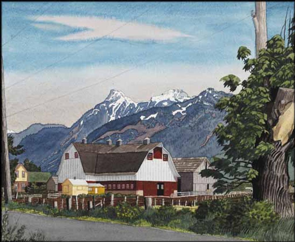 Edward John (E. J.) Hughes (1913-2007) - South of Chilliwack, BC
