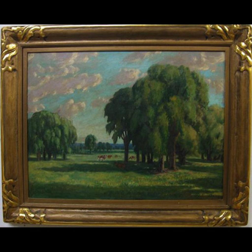 Thomas Albert Stone (1897-1978) - Grazing Cattle - Mid Summer