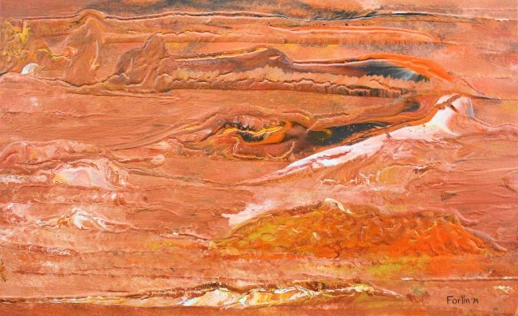 Robert E. Fortin (1949) - Desert Sea - 1974