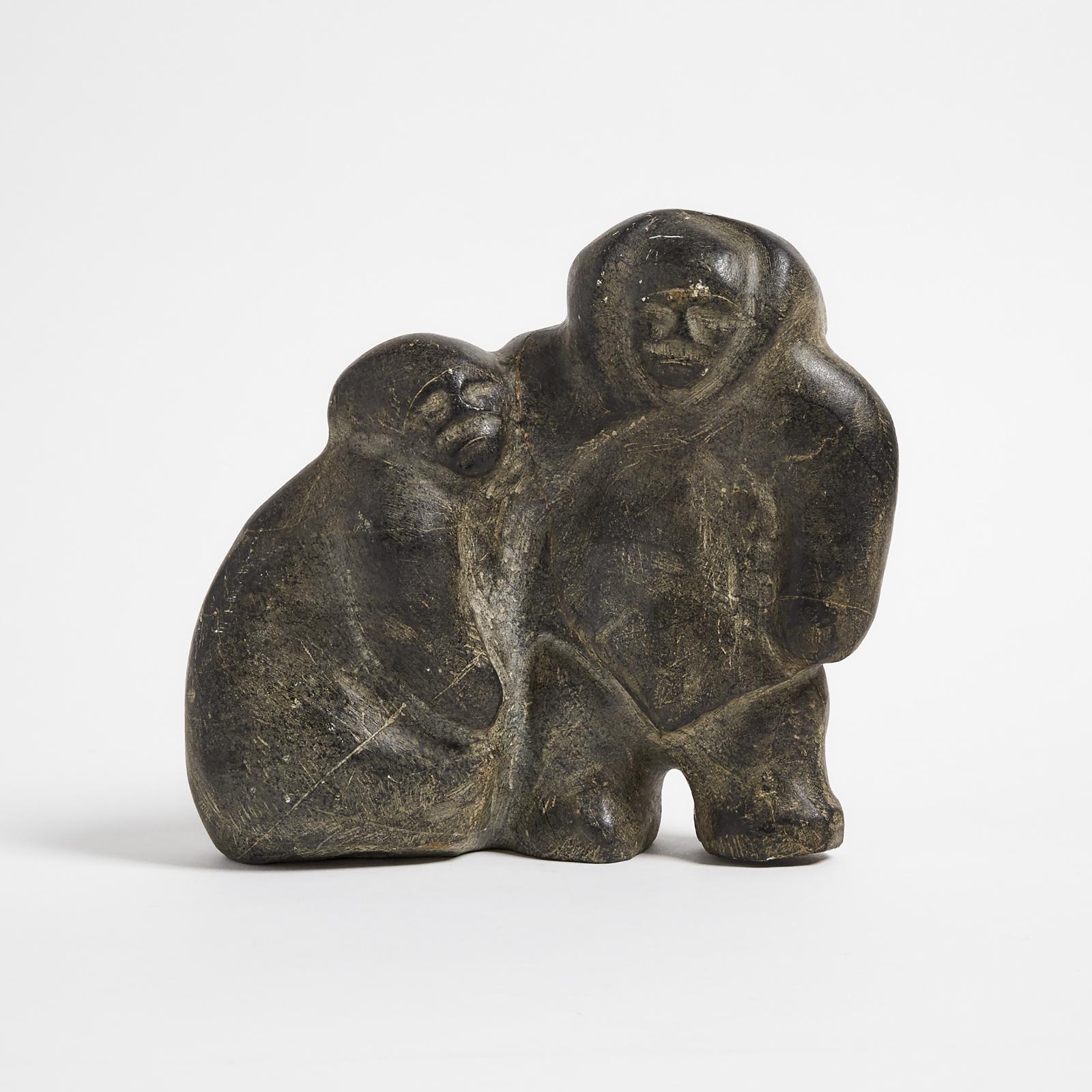 Barnabus Arnasungaaq (1924-2017) - Mother And Child