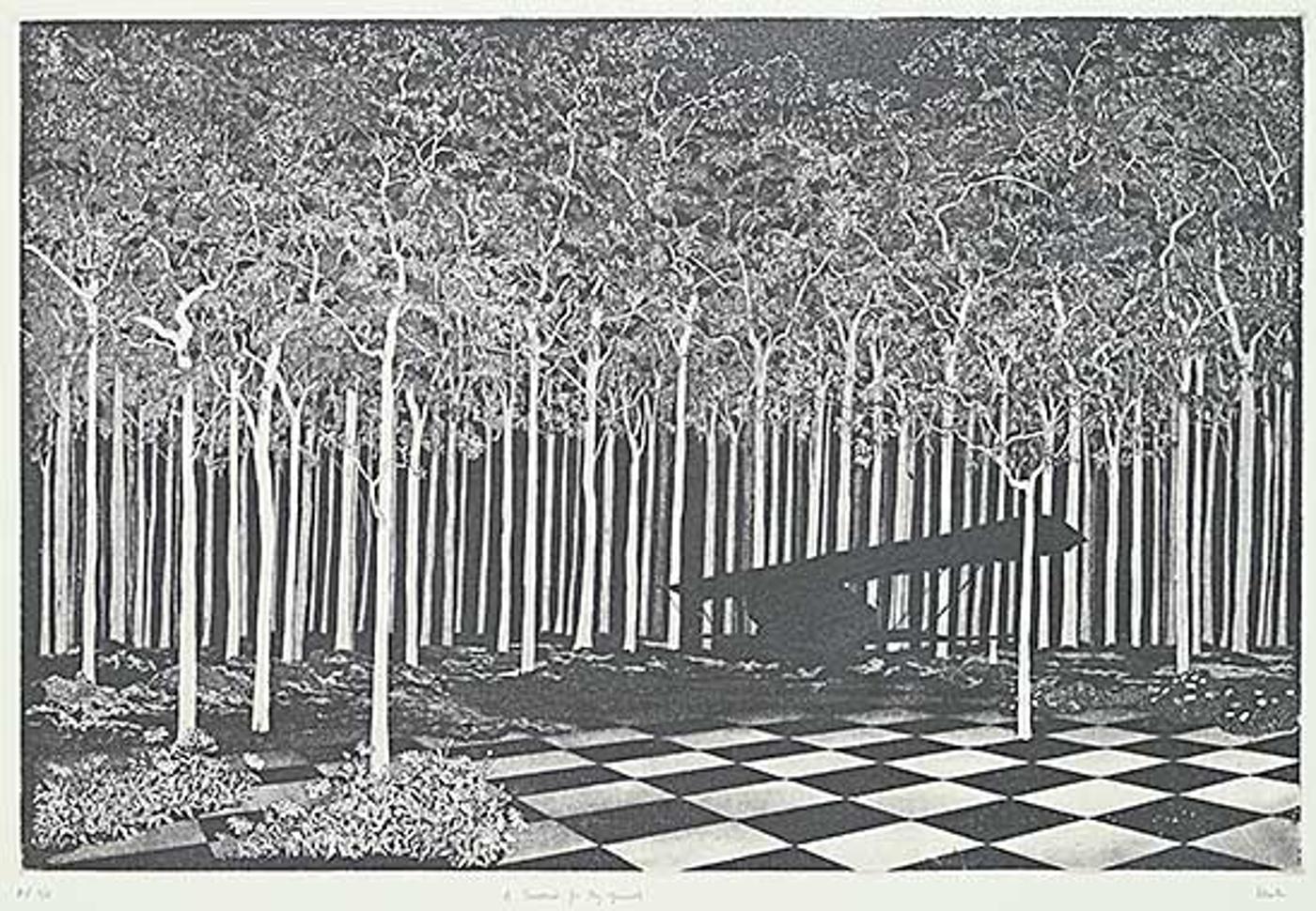 Garry Newton (1939-2008) - A Souvenir for My General #A.P. II/V