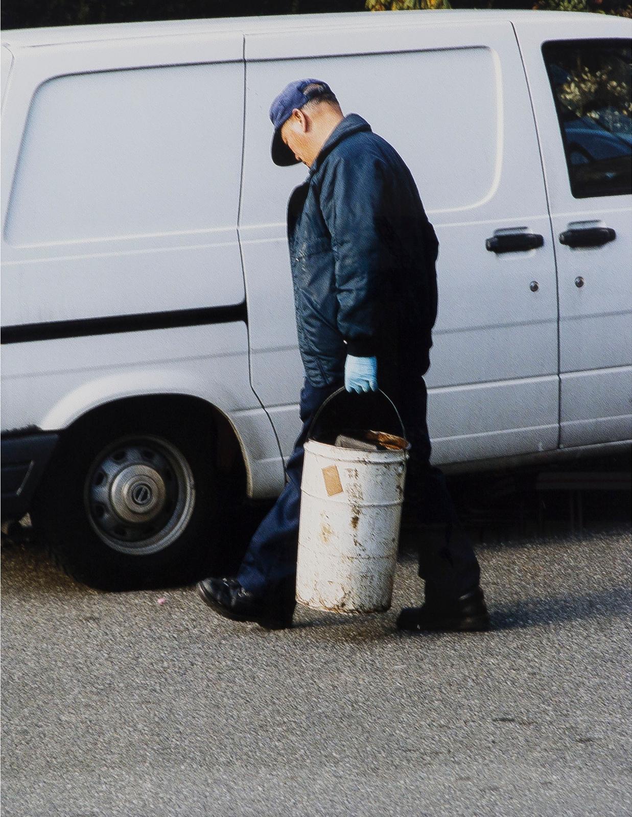 Stephen Waddell (1968) - Man With Pail, 2004