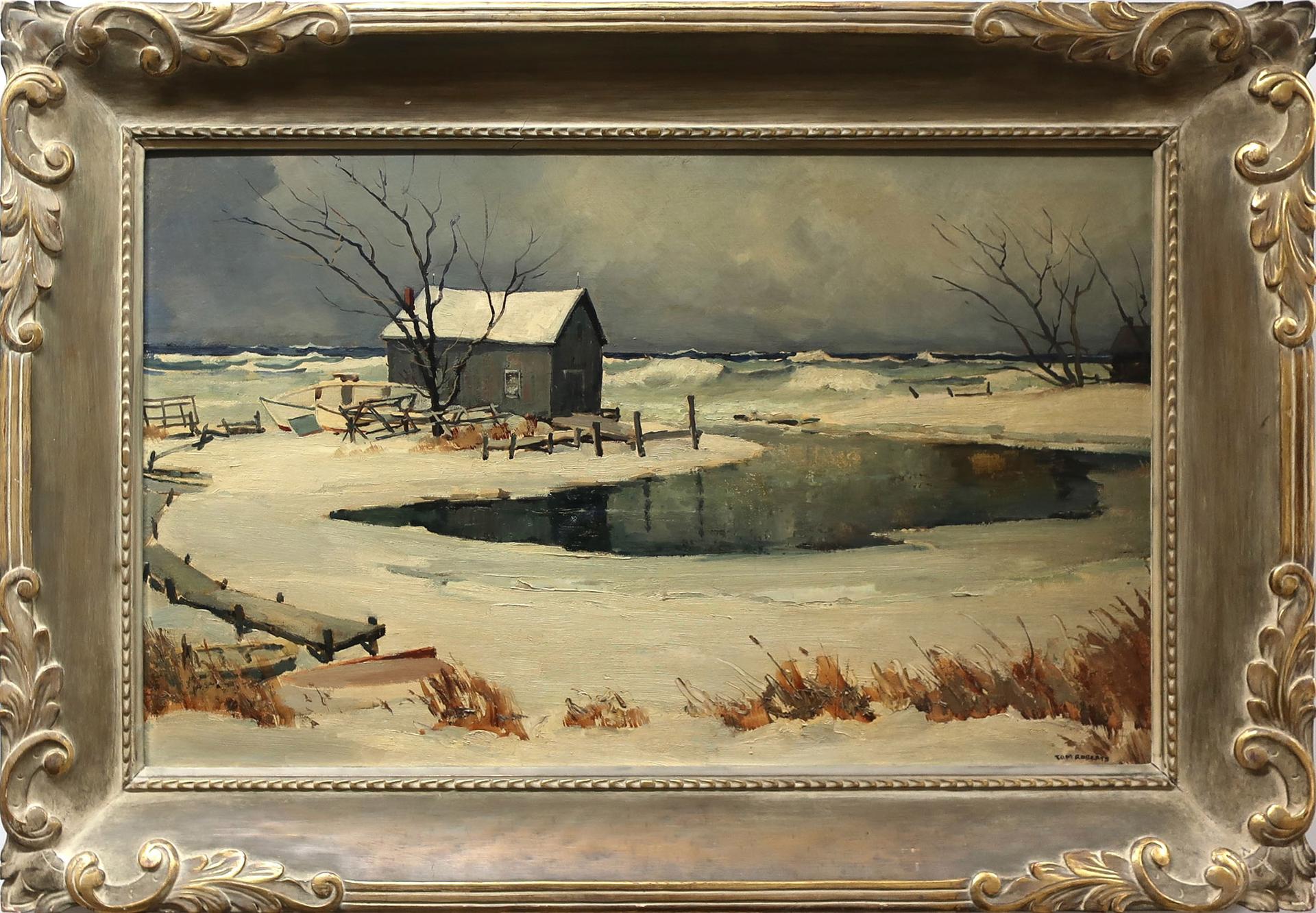 Thomas Keith (Tom) Roberts (1909-1998) - Winter Gale