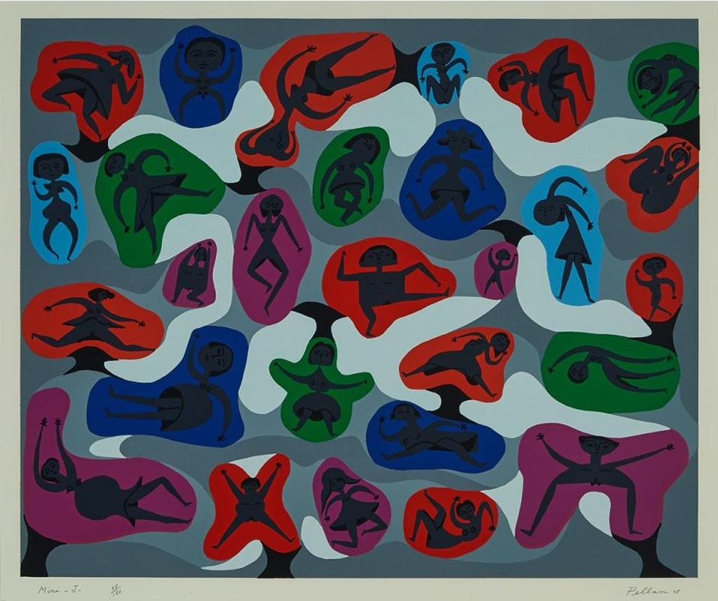 Alfred Pellan (1906-1988) - MINI - J, 1975