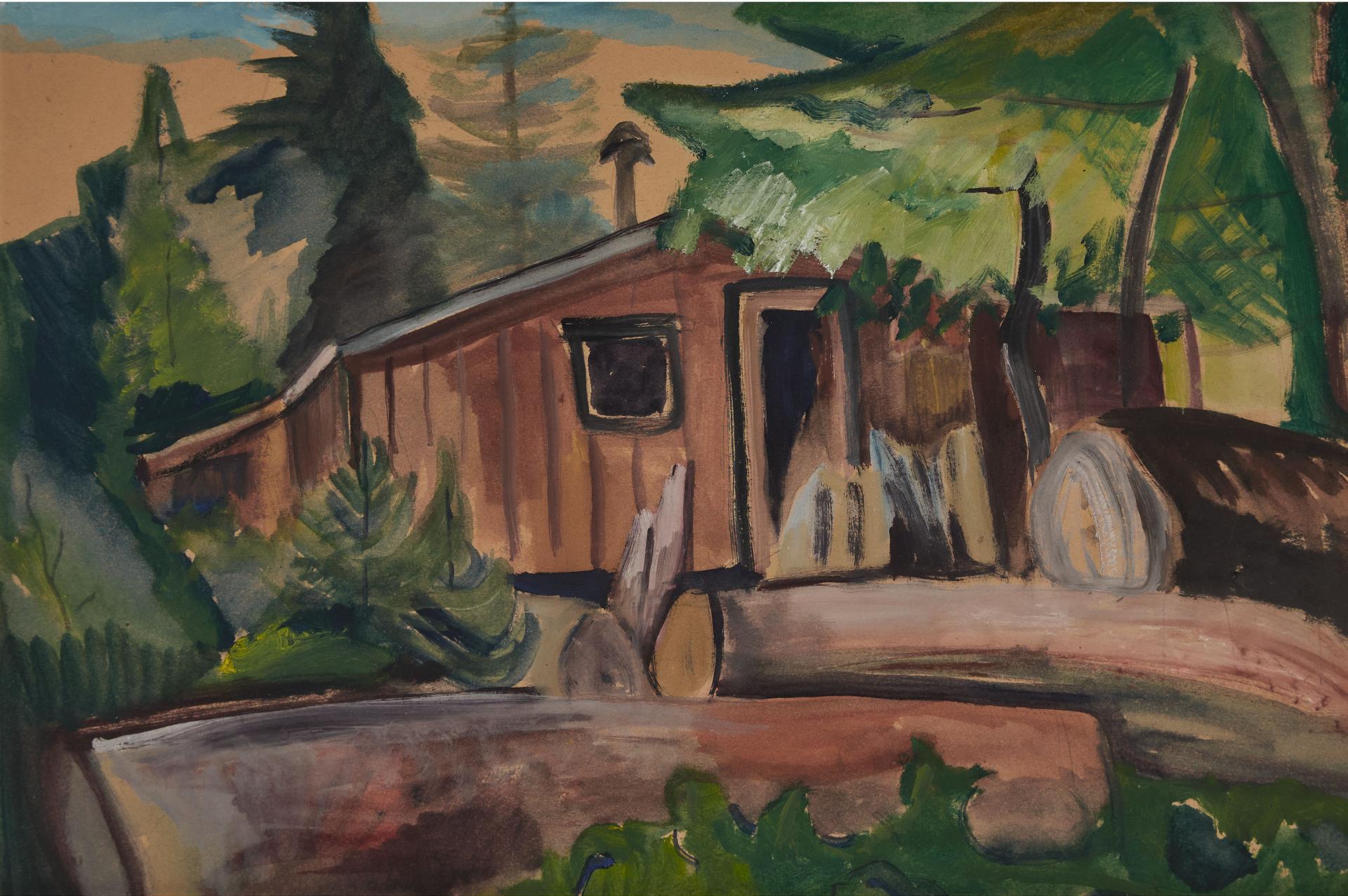 Emily Carr (1871-1945) - The Shack, 1931