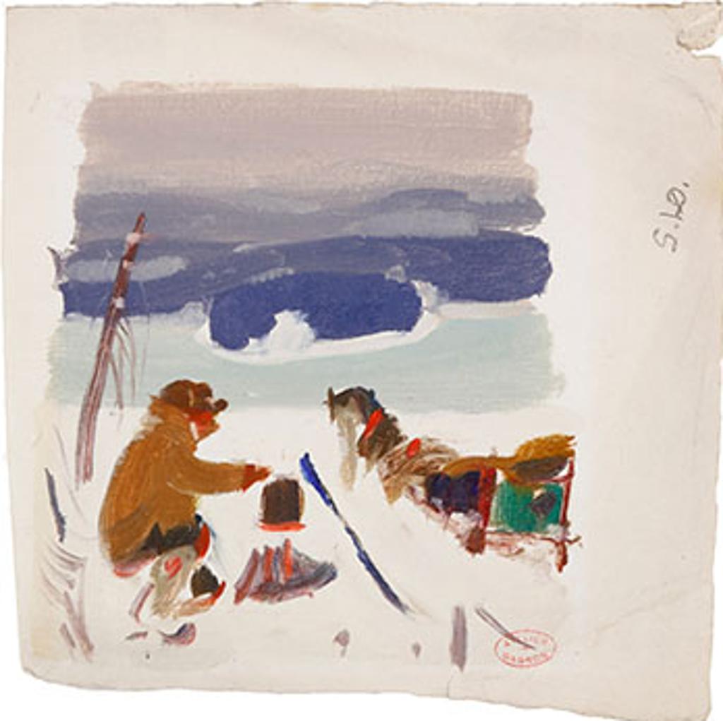 Clarence Alphonse Gagnon (1881-1942) - Trapper
