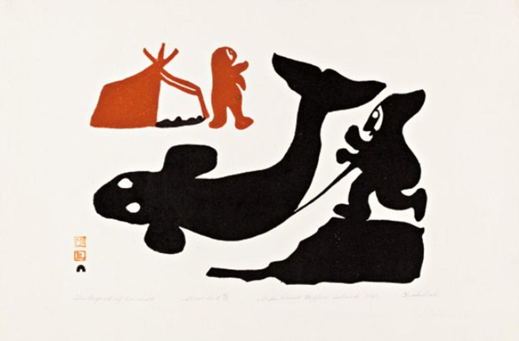Kiakshuk (1886-1966) - The Legend of Lumiuk, 1960 #33