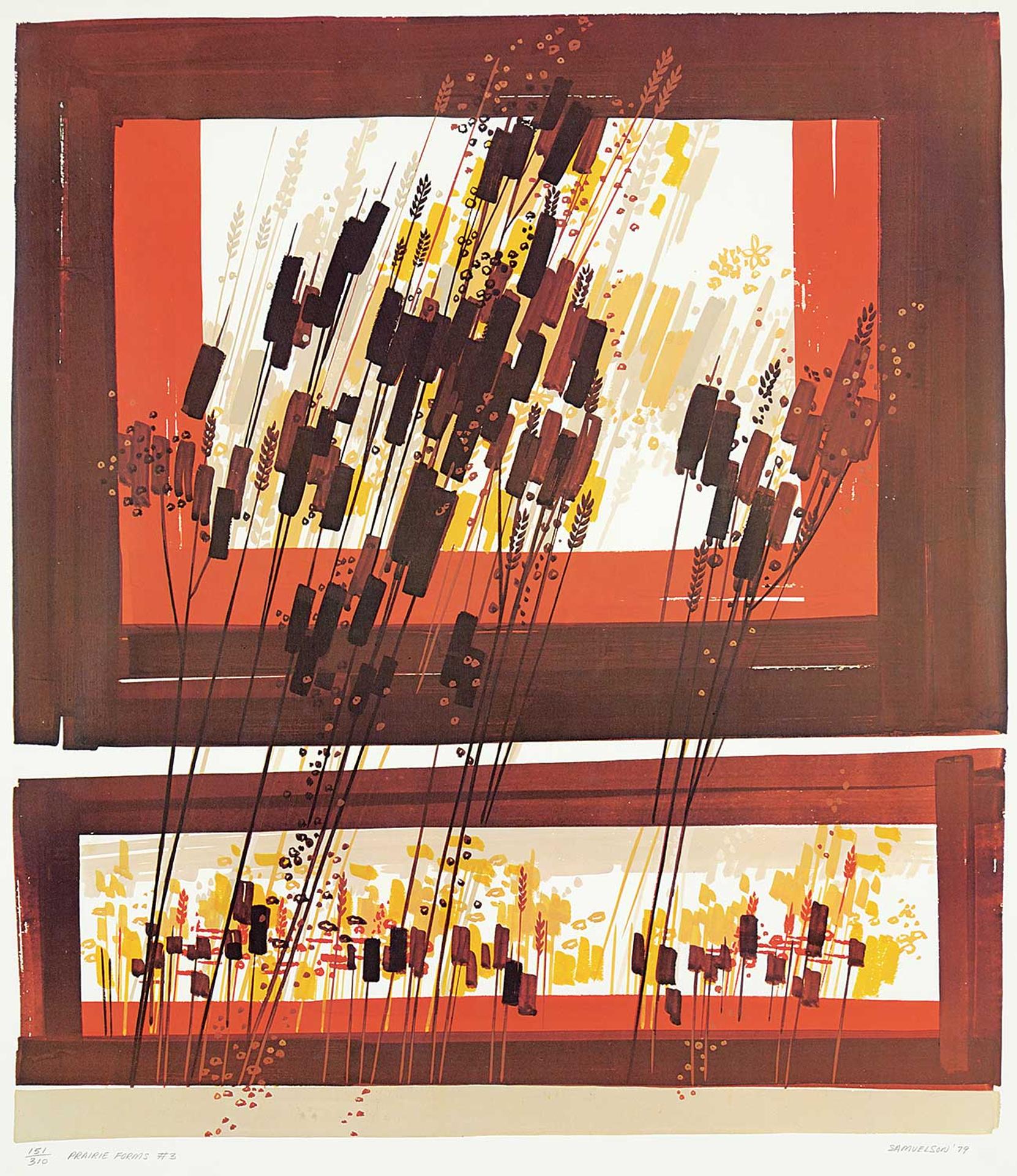 Kenneth C. Samuelson (1936-2021) - Prairie Forms #3 151/310