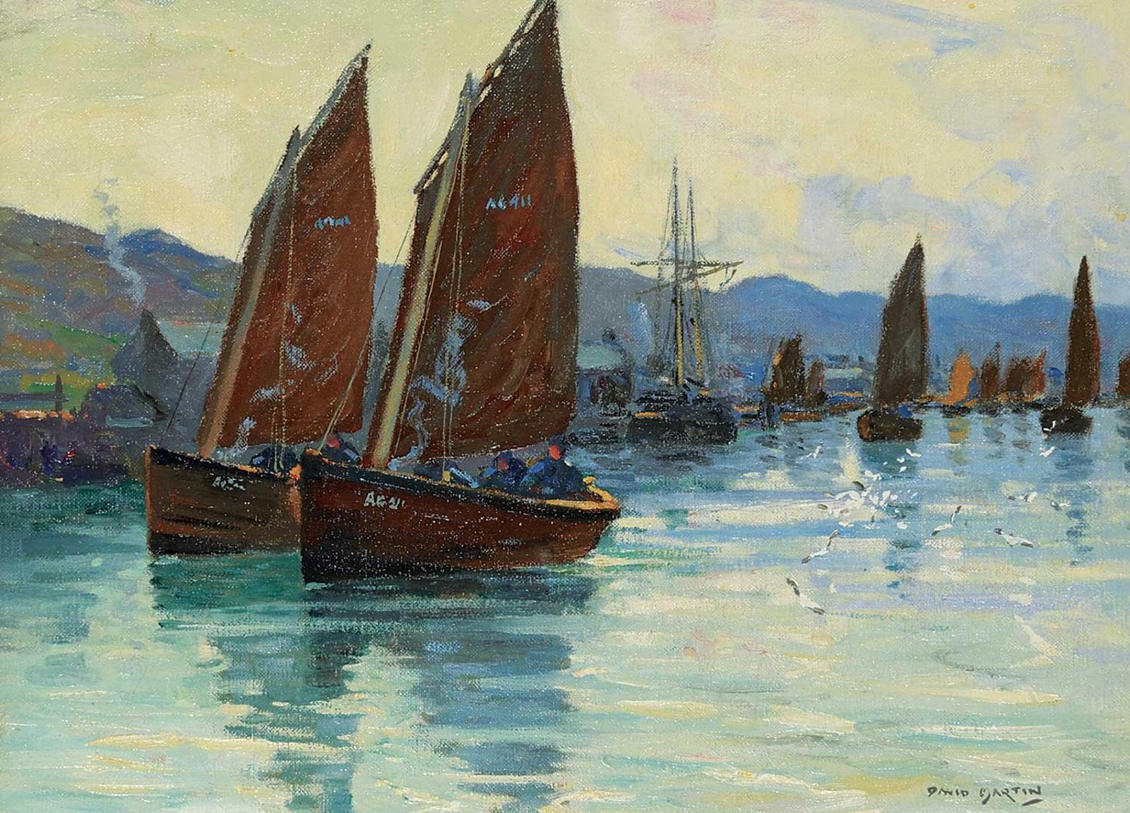 David McLeod Martin (1887-1935) - Evening - Tarbert