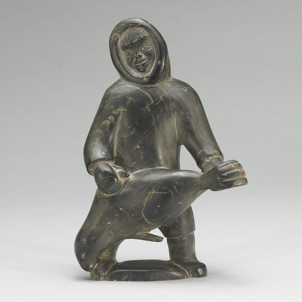 Mannumi Shaqu (1917-2000) - Hunter Holding Seal