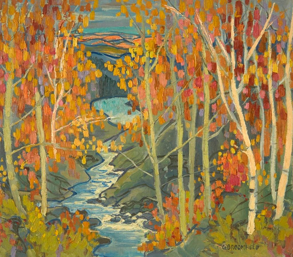 Adolphus George Broomfield (1906-1992) - On the Dorset Road, Algonquin Park (from the Bridge)