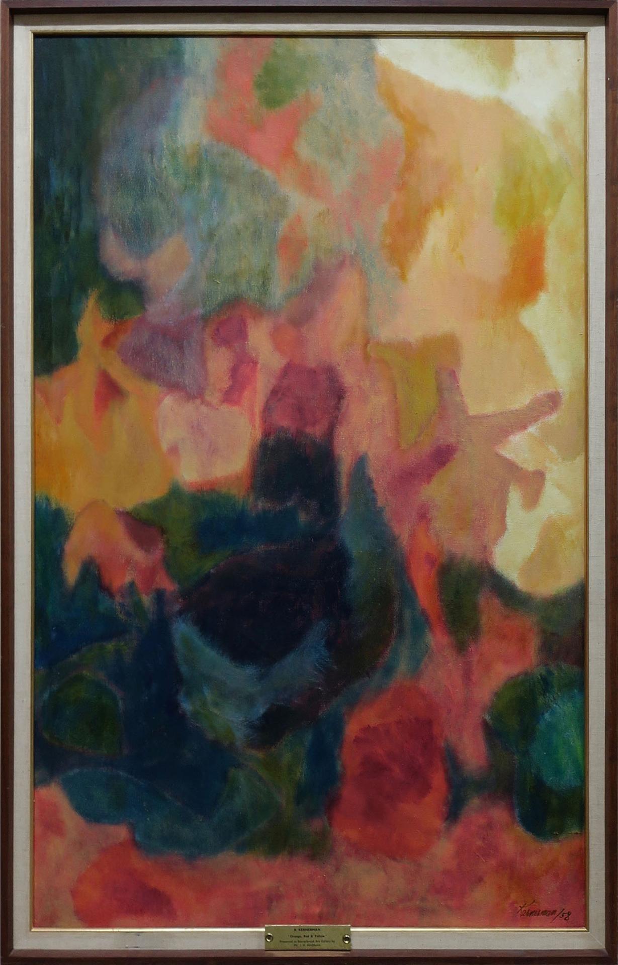 Barry Kernerman - Orange, Red & Yellow