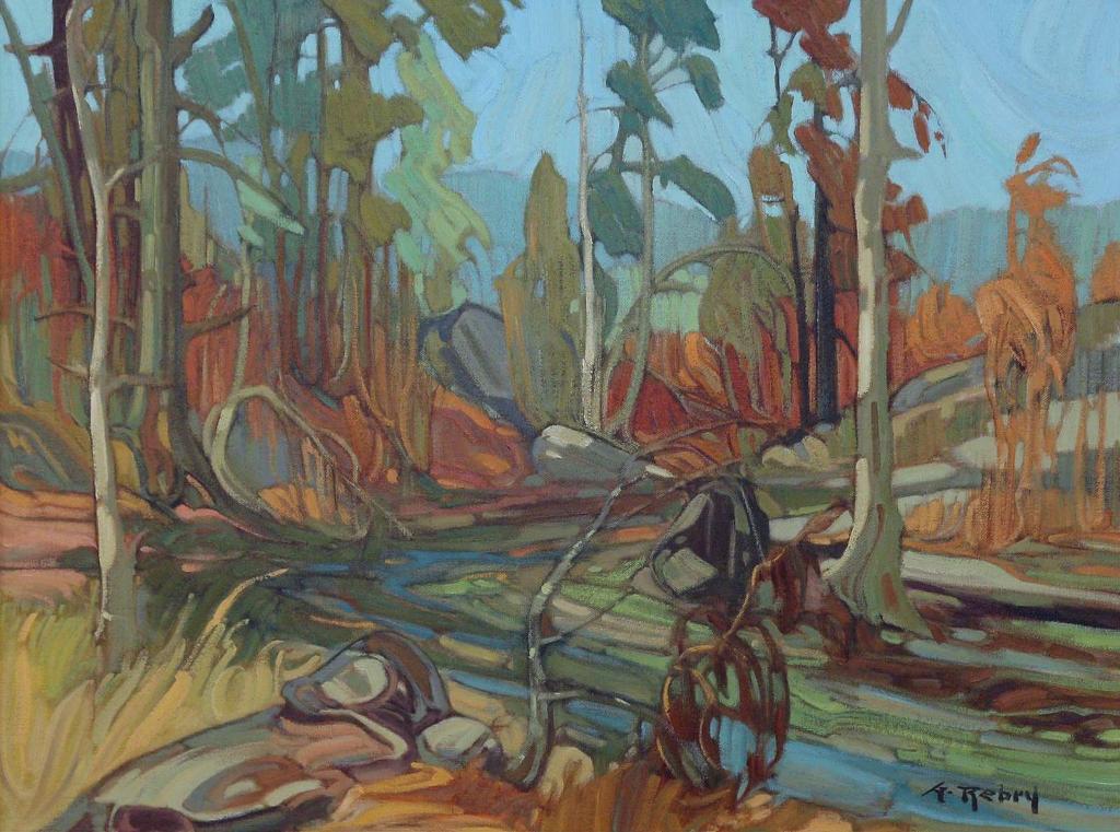 Gaston Rebry (1933-2007) - AUTOMNE; 1989/90